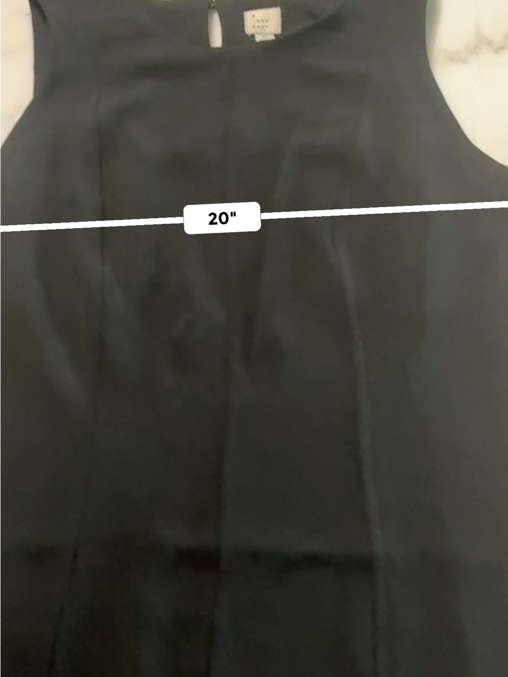 A New Day Black Sleeveless Dress – Juniors Size 17 - Picture 4 of 5